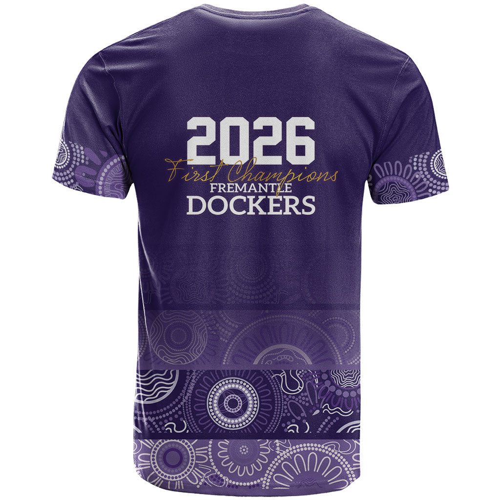 Fremantle Dockers Premiers 2026 T Shirt First Championship