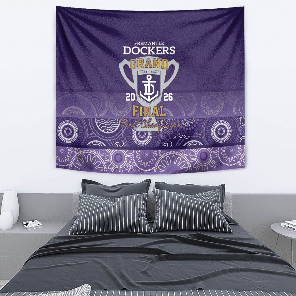 Fremantle Dockers Premiers 2026 Tapestry First Championship