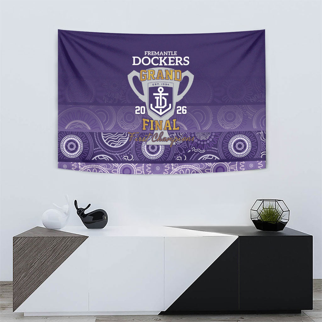 Fremantle Dockers Premiers 2026 Tapestry First Championship