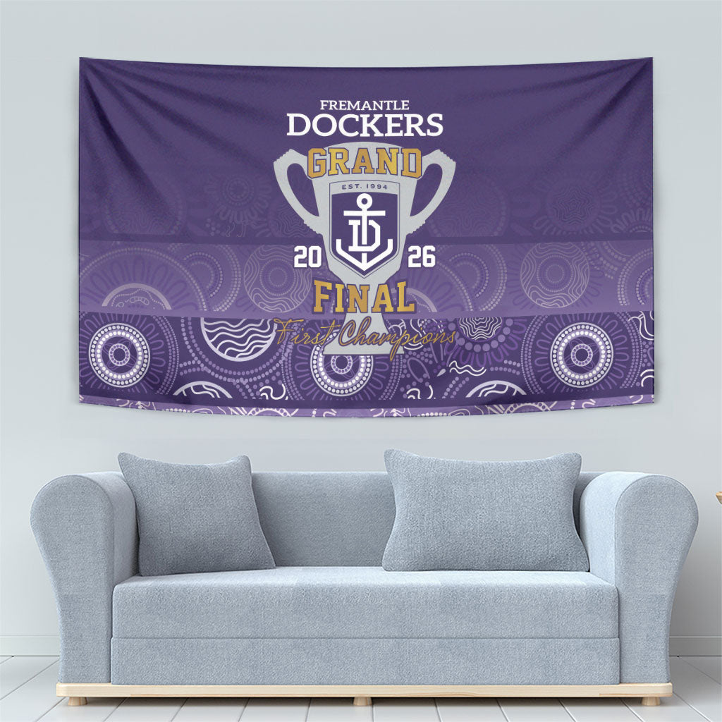 Fremantle Dockers Premiers 2026 Tapestry First Championship