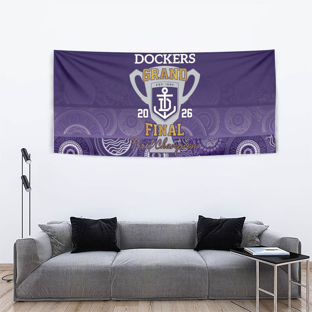 Fremantle Dockers Premiers 2026 Tapestry First Championship
