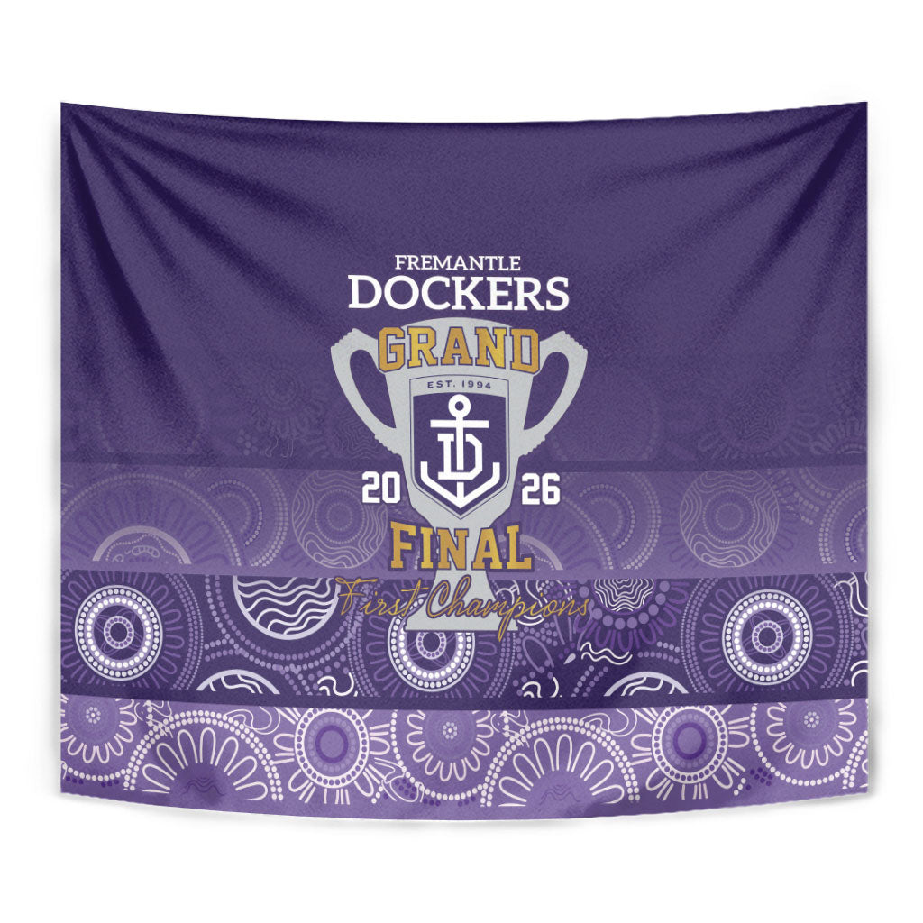 Fremantle Dockers Premiers 2026 Tapestry First Championship