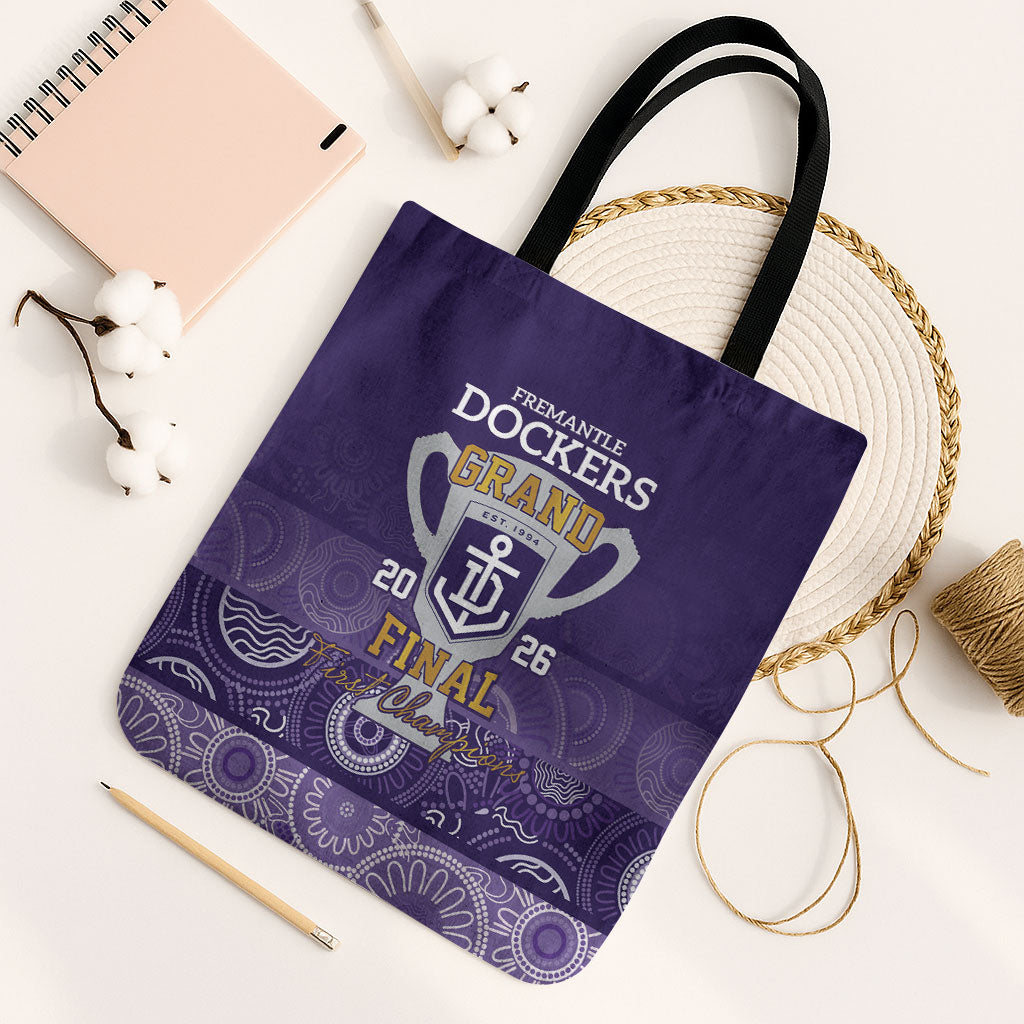 Fremantle Dockers Premiers 2026 Tote Bag First Championship