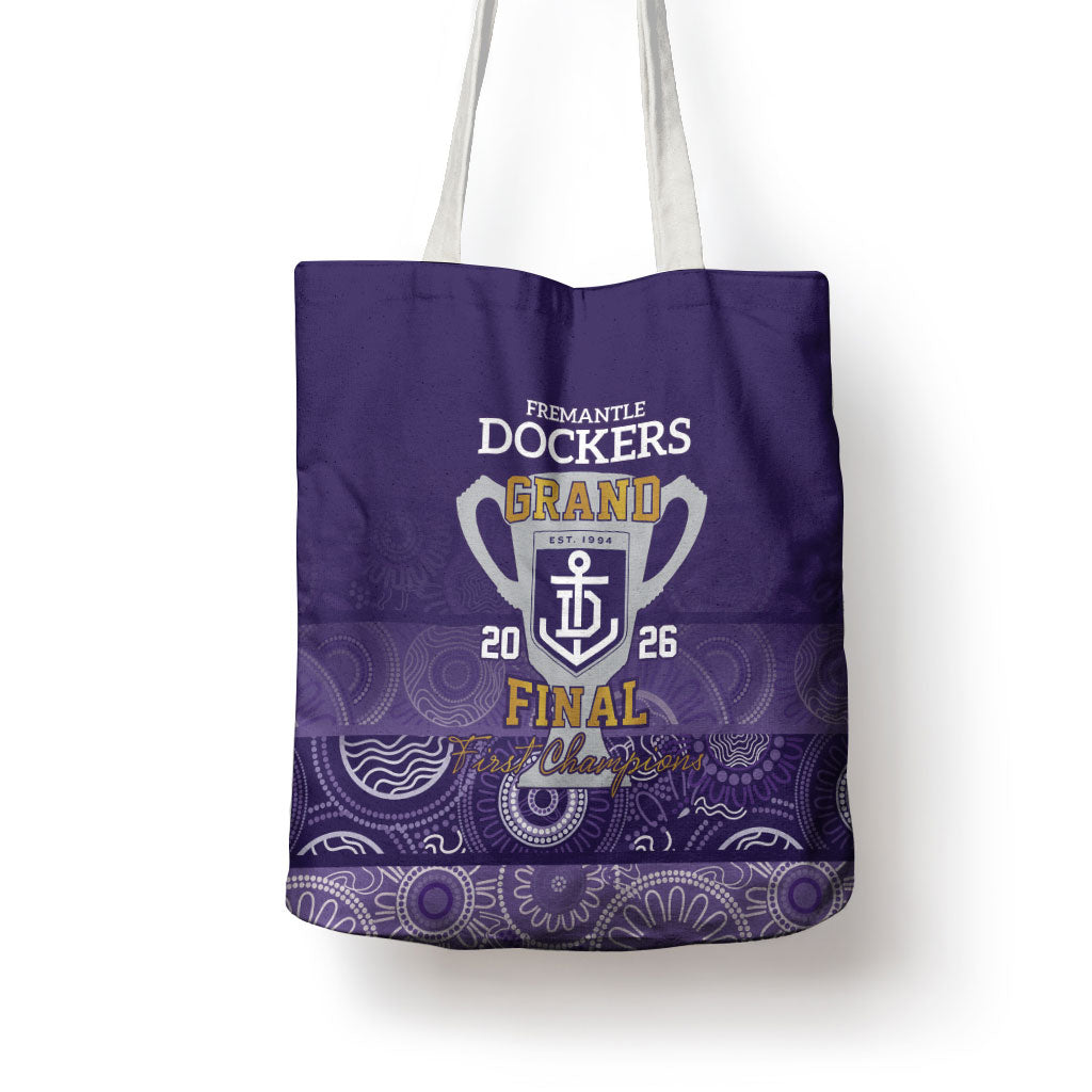 Fremantle Dockers Premiers 2026 Tote Bag First Championship