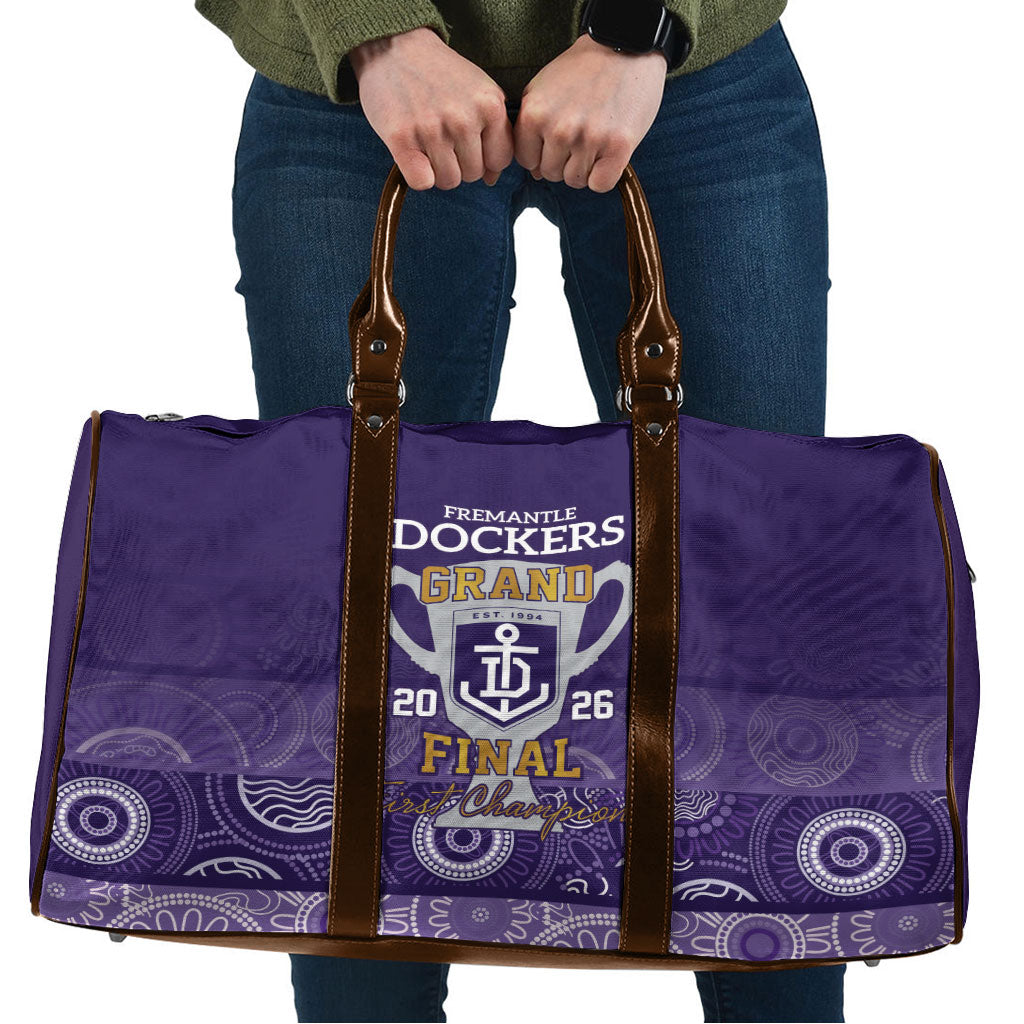 Fremantle Dockers Premiers 2026 Travel Bag First Championship