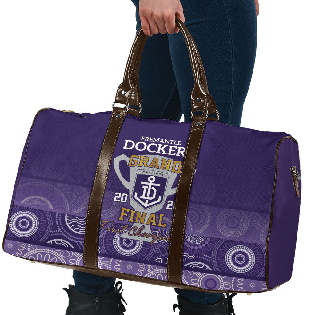 Fremantle Dockers Premiers 2026 Travel Bag First Championship
