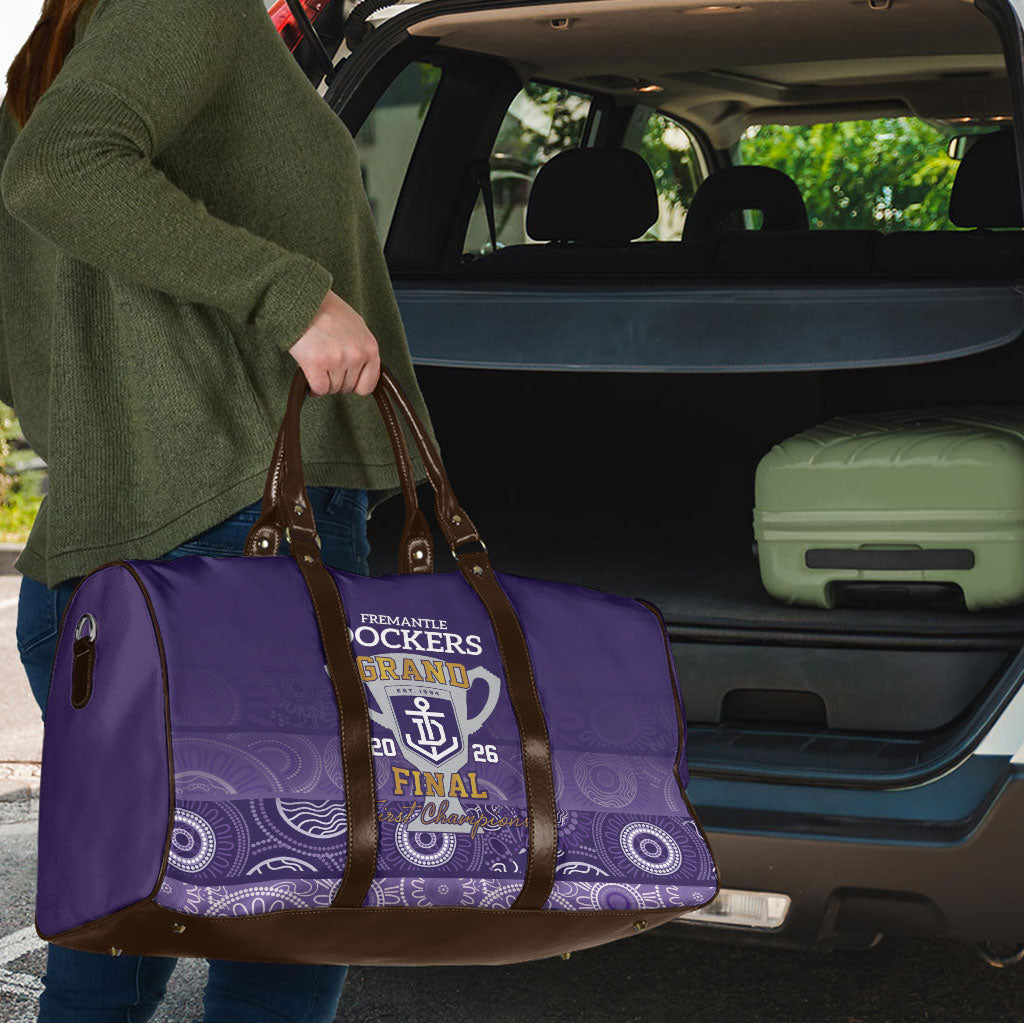 Fremantle Dockers Premiers 2026 Travel Bag First Championship