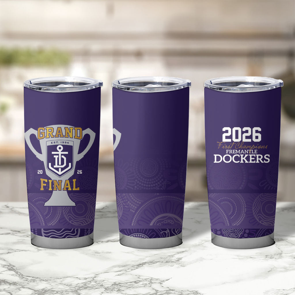 Fremantle Dockers Premiers 2026 Tumbler Cup First Championship