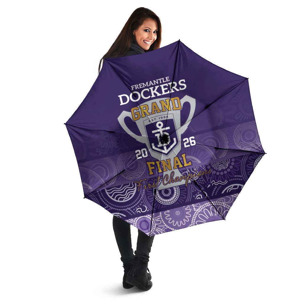 Fremantle Dockers Premiers 2026 Umbrella First Championship