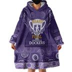 Fremantle Dockers Premiers 2026 Wearable Blanket Hoodie First Championship