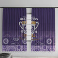 Fremantle Dockers Premiers 2026 Window Curtain First Championship