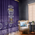 Fremantle Dockers Premiers 2026 Window Curtain First Championship