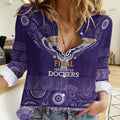 Fremantle Dockers Premiers 2026 Women Casual Shirt First Championship
