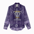 Fremantle Dockers Premiers 2026 Women Casual Shirt First Championship