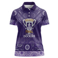 Fremantle Dockers Premiers 2026 Women Polo Shirt First Championship
