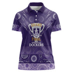 Fremantle Dockers Premiers 2026 Women Polo Shirt First Championship