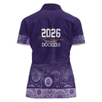 Fremantle Dockers Premiers 2026 Women Polo Shirt First Championship