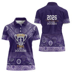Fremantle Dockers Premiers 2026 Women Polo Shirt First Championship