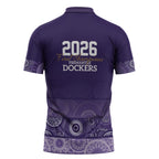 Fremantle Dockers Premiers 2026 Zipper Polo Shirt First Championship