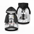 Custom New Zealand South Africa Rugby Pet Hoodie History Commemorative World Cup Winners Unique