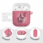 Personalized Pink Butterfly Spirit AirPods Case Australia’s Breast Cancer Awareness - Aussie Hoodie