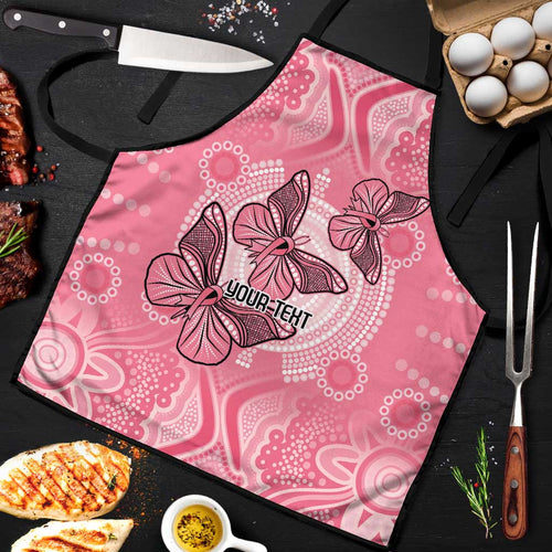 Personalized Pink Butterfly Spirit Apron Australia’s Breast Cancer Awareness - Aussie Hoodie