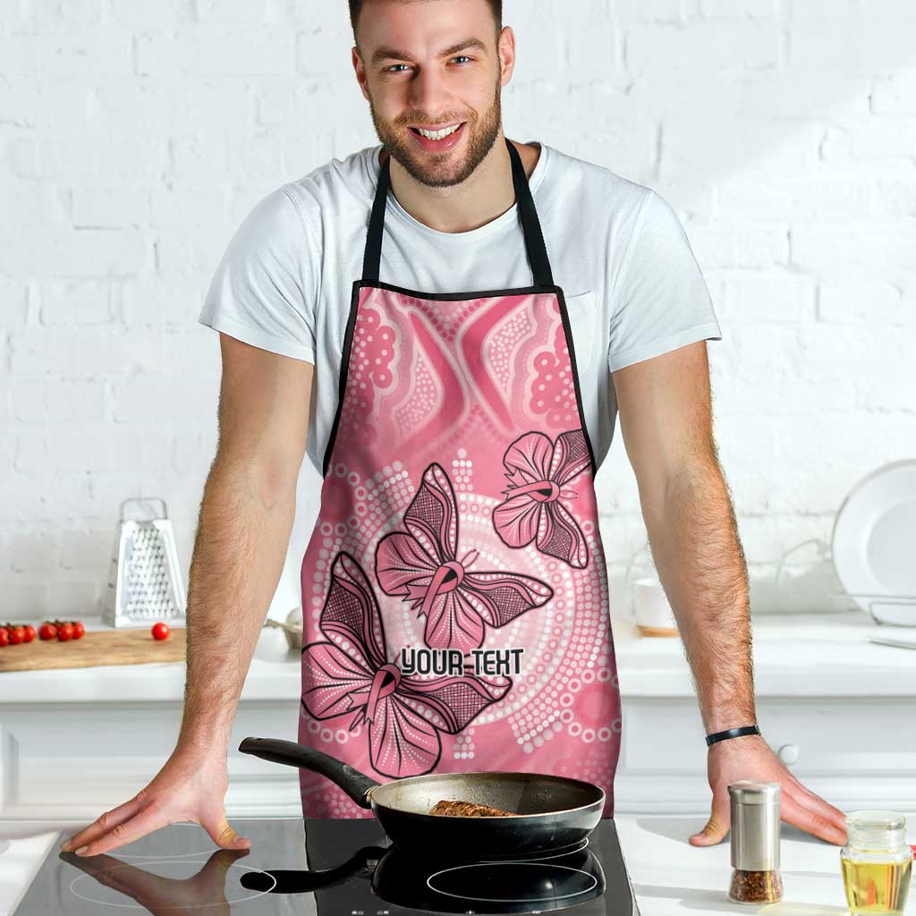 Personalized Pink Butterfly Spirit Apron Australia’s Breast Cancer Awareness - Aussie Hoodie