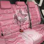 Personalized Pink Butterfly Spirit Back Car Seat Cover Australia’s Breast Cancer Awareness - Aussie Hoodie