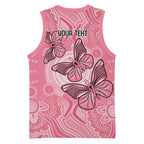 Personalized Pink Butterfly Spirit Basketball Jersey Australia’s Breast Cancer Awareness - Aussie Hoodie