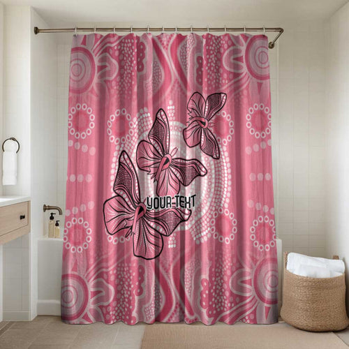 Personalized Pink Butterfly Spirit Bathroom Set Australia’s Breast Cancer Awareness - Aussie Hoodie