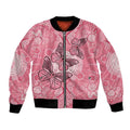 Personalized Pink Butterfly Spirit Bomber Jacket Australia’s Breast Cancer Awareness - Aussie Hoodie