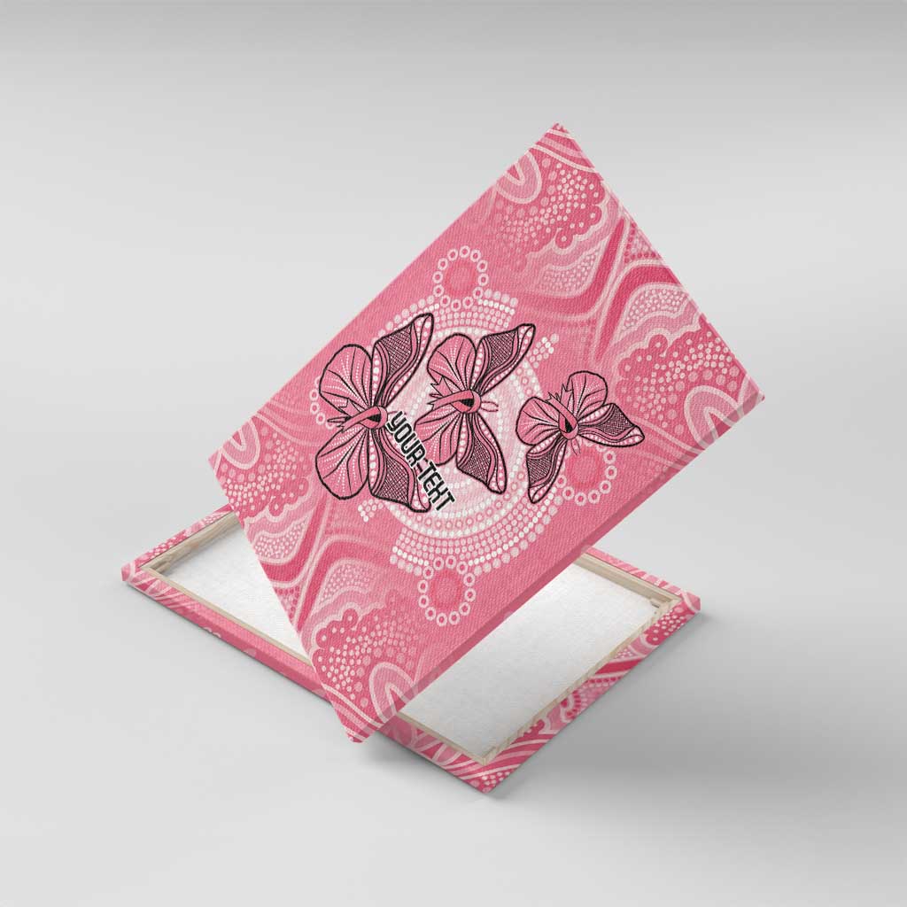 Personalized Pink Butterfly Spirit Canvas Wall Art Australia’s Breast Cancer Awareness - Aussie Hoodie