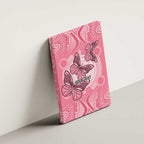 Personalized Pink Butterfly Spirit Canvas Wall Art Australia’s Breast Cancer Awareness - Aussie Hoodie
