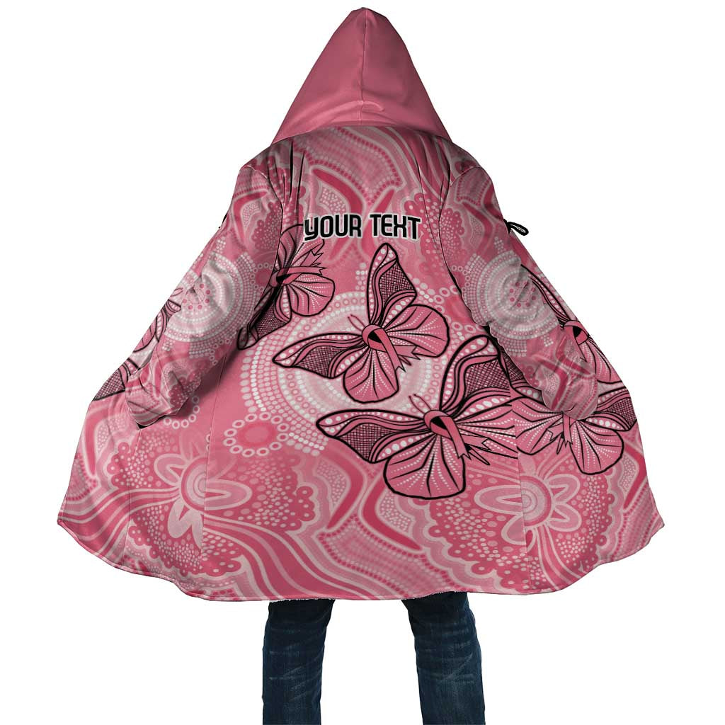 Personalized Pink Butterfly Spirit Cloak Australia’s Breast Cancer Awareness - Aussie Hoodie