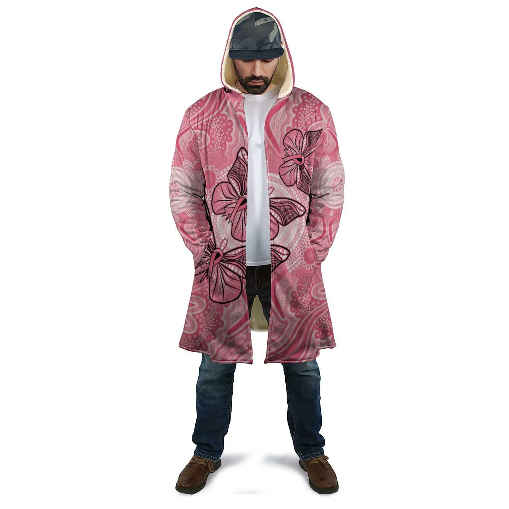 Personalized Pink Butterfly Spirit Cloak Australia’s Breast Cancer Awareness - Aussie Hoodie