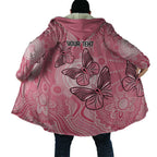 Personalized Pink Butterfly Spirit Cloak Australia’s Breast Cancer Awareness - Aussie Hoodie