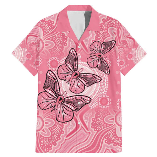Personalized Pink Butterfly Spirit Family Matching Mermaid Dress and Hawaiian Shirt Australia’s Breast Cancer Awareness - Aussie Hoodie