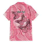 Personalized Pink Butterfly Spirit Family Matching Mermaid Dress and Hawaiian Shirt Australia’s Breast Cancer Awareness - Aussie Hoodie
