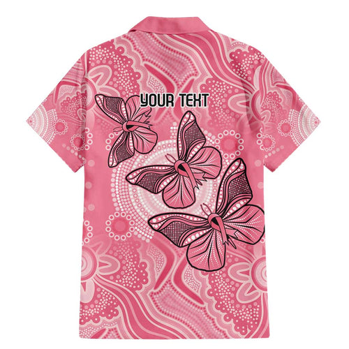 Personalized Pink Butterfly Spirit Family Matching Mermaid Dress and Hawaiian Shirt Australia’s Breast Cancer Awareness - Aussie Hoodie