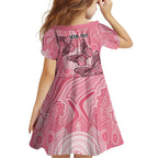 Personalized Pink Butterfly Spirit Family Matching Summer Maxi Dress and Hawaiian Shirt Australia’s Breast Cancer Awareness - Aussie Hoodie