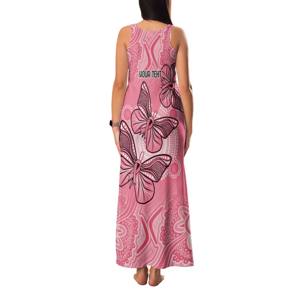 Personalized Pink Butterfly Spirit Family Matching Tank Maxi Dress and Hawaiian Shirt Australia’s Breast Cancer Awareness - Aussie Hoodie