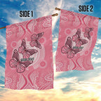 Personalized Pink Butterfly Spirit Garden Flag Australia’s Breast Cancer Awareness - Aussie Hoodie