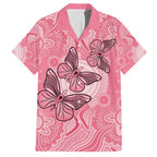 Personalized Pink Butterfly Spirit Hawaiian Shirt Australia’s Breast Cancer Awareness - Aussie Hoodie