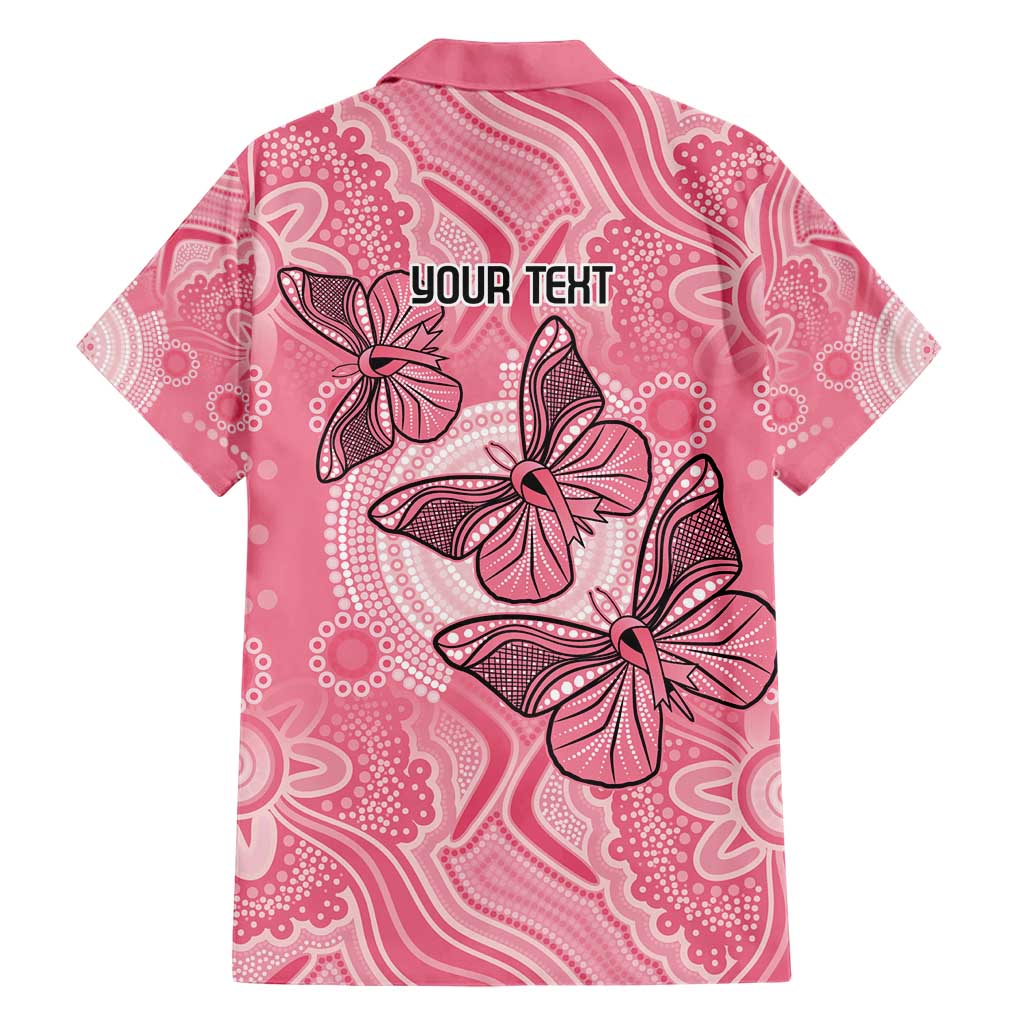 Personalized Pink Butterfly Spirit Hawaiian Shirt Australia’s Breast Cancer Awareness - Aussie Hoodie