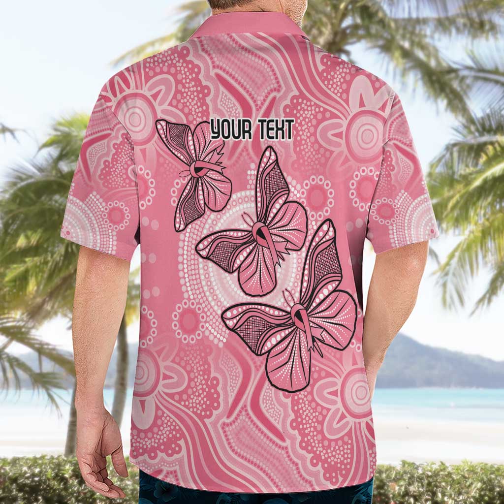 Personalized Pink Butterfly Spirit Hawaiian Shirt Australia’s Breast Cancer Awareness - Aussie Hoodie