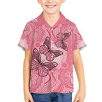 Personalized Pink Butterfly Spirit Hawaiian Shirt Australia’s Breast Cancer Awareness - Aussie Hoodie