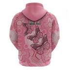 Personalized Pink Butterfly Spirit Hoodie Australia’s Breast Cancer Awareness - Aussie Hoodie
