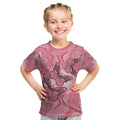Personalized Pink Butterfly Spirit Kid T Shirt Australia’s Breast Cancer Awareness - Aussie Hoodie