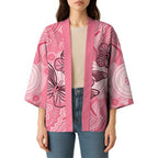 Personalized Pink Butterfly Spirit Kimono Australia’s Breast Cancer Awareness - Aussie Hoodie