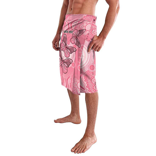 Personalized Pink Butterfly Spirit Lavalava Australia’s Breast Cancer Awareness - Aussie Hoodie